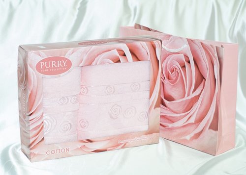 Набор полотенец Purry plt148-6 50 х 90 см 1 шт.
70 х 140 см 1 шт., фото, фотография