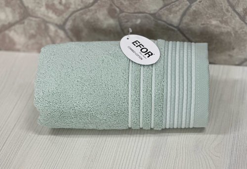 Полотенце для ванной Efor хлопковая махра ментоловый 50х90, фото, фотография