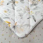 Постельное белье без пододеяльника с одеялом Siberia МАССИМО хлопковый экокотон V17 семейный, фото, фотография