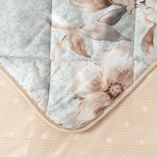 Постельное белье без пододеяльника с одеялом Siberia МАССИМО хлопковый экокотонV9 евро, фото, фотография