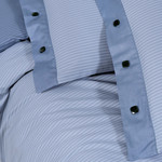 Постельное белье Sarev NEW FANCY STRIPE хлопковый сатин mavi 1,5 спальный, фото, фотография