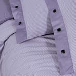 Постельное белье Sarev NEW FANCY STRIPE хлопковый сатин lila 1,5 спальный, фото, фотография