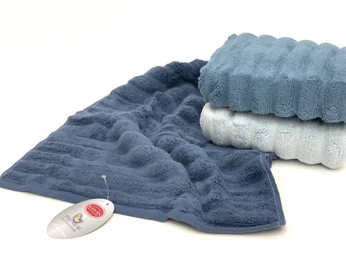 Набор полотенец для ванной 3 шт. Karven EZGI микрокоттон V7 50х90, фото, фотография