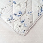Постельное белье без пододеяльника с одеялом Siberia МАССИМО хлопковый экокотон V22 1,5 спальный, фото, фотография