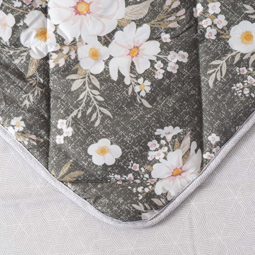 Постельное белье без пододеяльника с одеялом Siberia МАССИМО хлопковый экокотон V42 1,5 спальный, фото, фотография