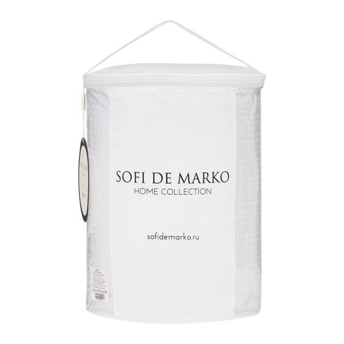 Одеяло Sofi De Marko ТИФФАНИ хлопковый сатин белый 195х220, фото, фотография