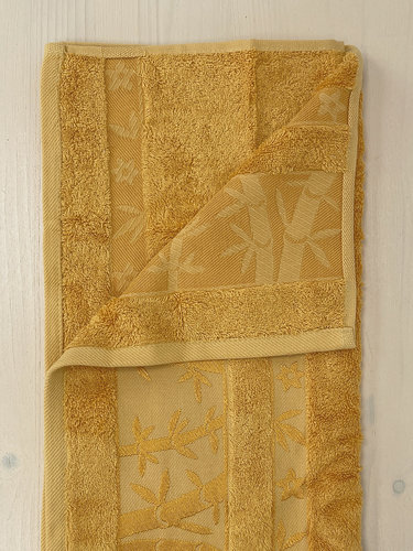 Набор полотенец для ванной в подарочной упаковке 3 пр. Pupilla ELIT бамбуковая махра V6, фото, фотография