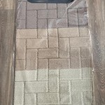 Набор ковриков для ванной Efor полиэстер 60х50, 60х100 V36, фото, фотография