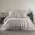 Покрывало Efor HUMEYRA жаккард серый 240х260, фото, фотография