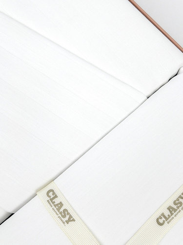 Постельное белье Clasy CIZGILI хлопковый страйп-сатин beyaz семейный, фото, фотография