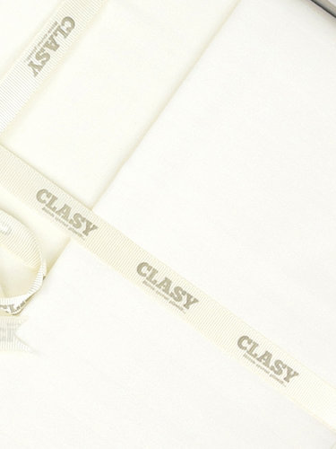 Постельное белье Clasy CIZGILI хлопковый страйп-сатин krem семейный, фото, фотография