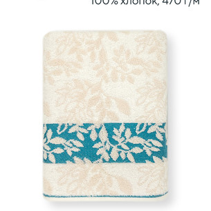 Полотенце для ванной Hobby Home Collection SPRING хлопковая махра turquoise 70х140