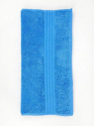 Полотенце для ванной Hobby Home Collection RAINBOW хлопковая махра blue 50х90, фото, фотография