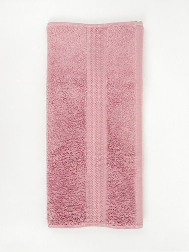 Полотенце для ванной Hobby Home Collection RAINBOW хлопковая махра dark powder 50х90, фото, фотография