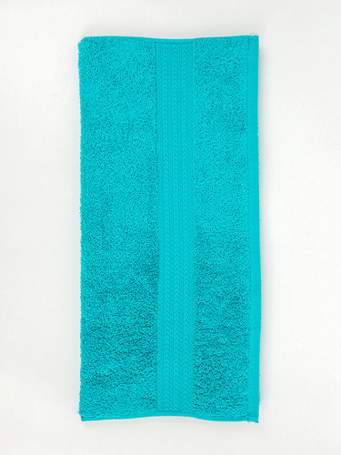 Полотенце для ванной Hobby Home Collection RAINBOW хлопковая махра dark sea green 50х90, фото, фотография
