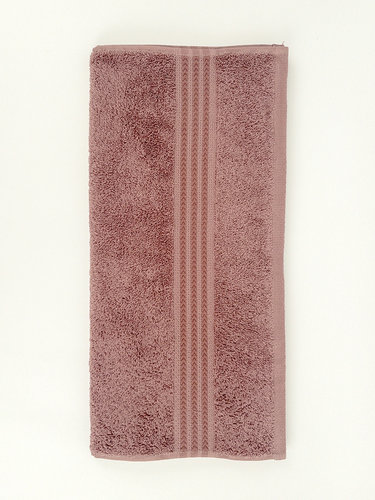 Полотенце для ванной Hobby Home Collection RAINBOW хлопковая махра dried rose 50х90, фото, фотография