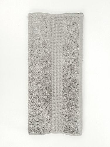 Полотенце для ванной Hobby Home Collection RAINBOW хлопковая махра grey 50х90, фото, фотография