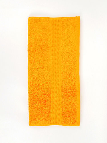 Полотенце для ванной Hobby Home Collection RAINBOW хлопковая махра mustard 50х90, фото, фотография