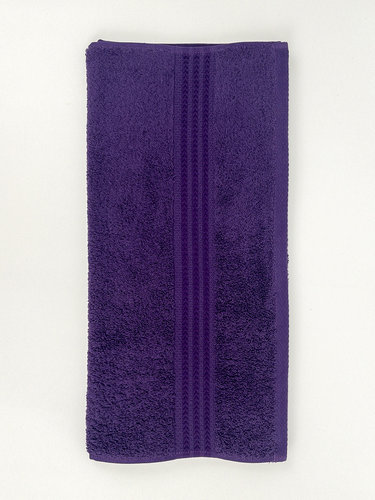 Полотенце для ванной Hobby Home Collection RAINBOW хлопковая махра purple 50х90, фото, фотография