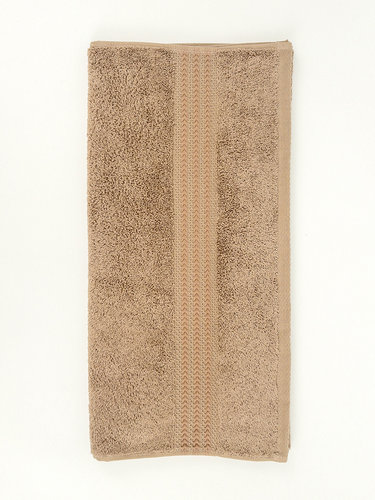 Полотенце для ванной Hobby Home Collection RAINBOW хлопковая махра pale brown 50х90, фото, фотография