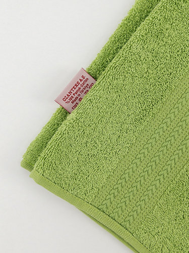 Полотенце для ванной Hobby Home Collection RAINBOW хлопковая махра green 50х90, фото, фотография