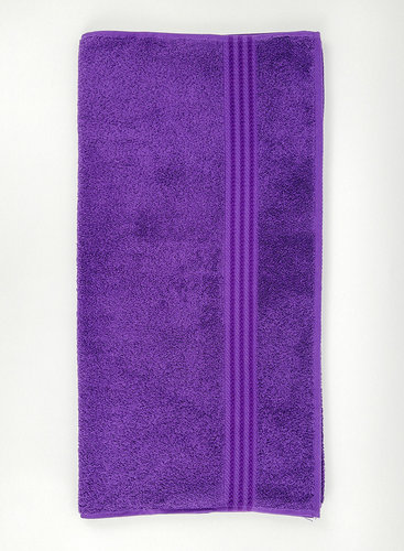 Полотенце для ванной Hobby Home Collection RAINBOW хлопковая махра dark lilac 70х140, фото, фотография