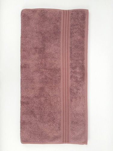 Полотенце для ванной Hobby Home Collection RAINBOW хлопковая махра dried rose 70х140, фото, фотография