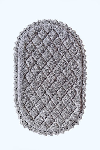 Набор ковриков для ванной Sofi De Marko FLORENCE махра серый, фото, фотография