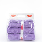 Набор полотенец для ванной 3 шт. Hobby Home Collection RAINBOW хлопковая махра lila, фото, фотография