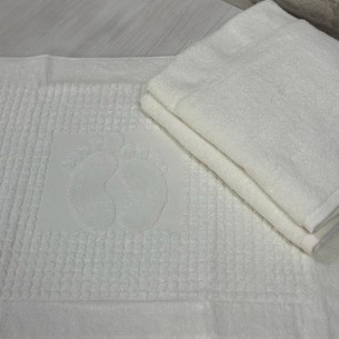 Набор полотенец для ванной 3 пр. Efor хлопковая махра кремовый