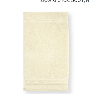 Полотенце для ванной Hobby Home Collection RAINBOW хлопковая махра cream 30х50