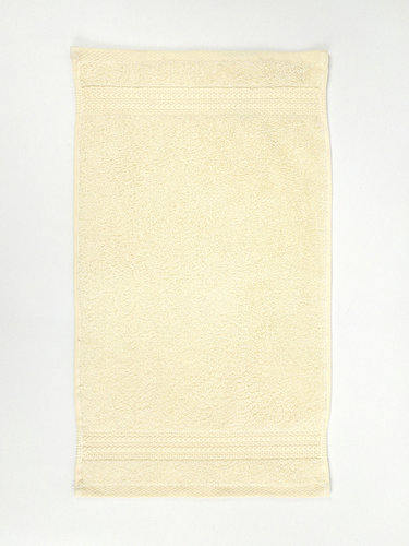 Полотенце для ванной Hobby Home Collection RAINBOW хлопковая махра cream 30х50, фото, фотография