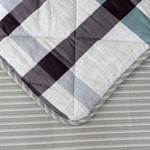 Постельное белье без пододеяльника с одеялом Siberia МАССИМО хлопковый экокотон V23 1,5 спальный, фото, фотография