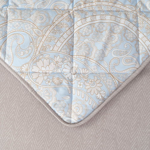 Постельное белье без пододеяльника с одеялом Siberia МАССИМО хлопковый экокотон V6 1,5 спальный, фото, фотография