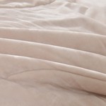 Постельное белье без пододеяльника с одеялом Sofi De Marko ЭНРИКЕ хлопковый сатин кремовый 1,5 спальный, фото, фотография