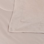 Постельное белье без пододеяльника с одеялом Sofi De Marko ЭНРИКЕ хлопковый сатин кремовый семейный, фото, фотография