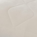 Постельное белье без пододеяльника с одеялом Sofi De Marko ЭНРИКЕ хлопковый сатин молочный 1,5 спальный, фото, фотография