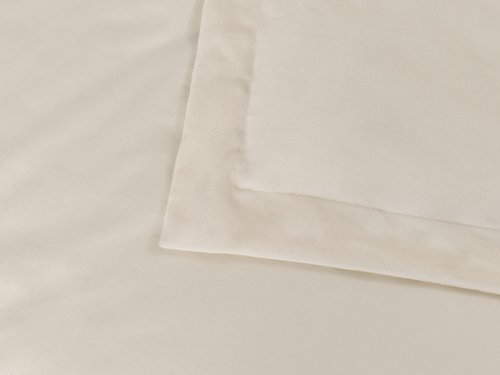 Постельное белье без пододеяльника с одеялом Sofi De Marko ЭНРИКЕ хлопковый сатин молочный семейный, фото, фотография