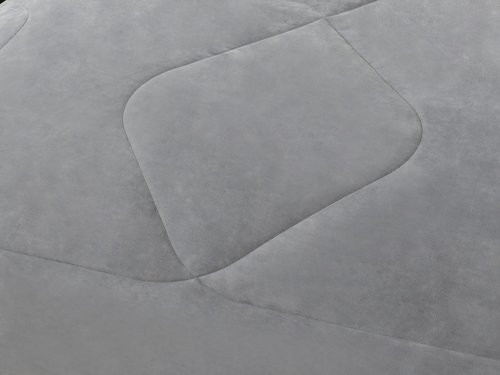 Постельное белье без пододеяльника с одеялом Sofi De Marko ЭНРИКЕ хлопковый сатин серый 1,5 спальный, фото, фотография