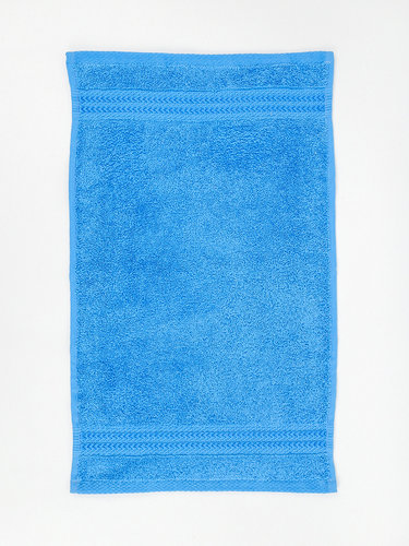 Полотенце для ванной Hobby Home Collection RAINBOW хлопковая махра blue 30х50, фото, фотография