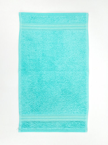Полотенце для ванной Hobby Home Collection RAINBOW хлопковая махра medium sea green 30х50, фото, фотография