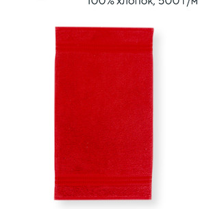 Полотенце для ванной Hobby Home Collection RAINBOW хлопковая махра red 30х50