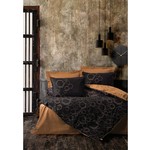 Постельное белье Cotton Box DARK DAWN хлопковый ранфорс bakir евро, фото, фотография