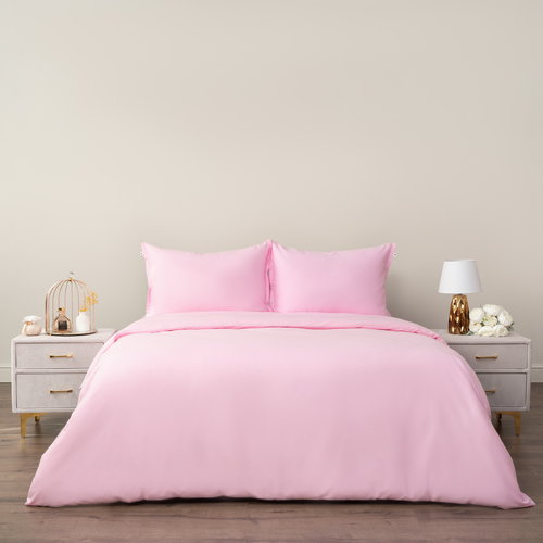 Постельное белье Siberia СЭНДИ хлопковый ранфорс розовый 1,5 спальный, фото, фотография