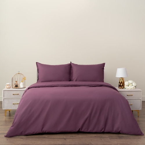 Постельное белье Siberia СЭНДИ хлопковый ранфорс фиолетовый 2-х спальный, фото, фотография