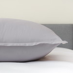 Постельное белье Sofi De Marko СЕЛИНА хлопковый сатин серый 2-х спальный, фото, фотография