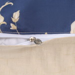 Постельное белье Sofi De Marko БЕЛЛА хлопковый сатин синий семейный, фото, фотография