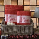 Набор полотенец Turkiz plt127-7 50 х 90 см 1 шт.
70 х 140 см 1 шт., фото, фотография