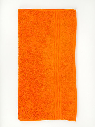 Полотенце для ванной Hobby Home Collection RAINBOW хлопковая махра orange 50х90, фото, фотография