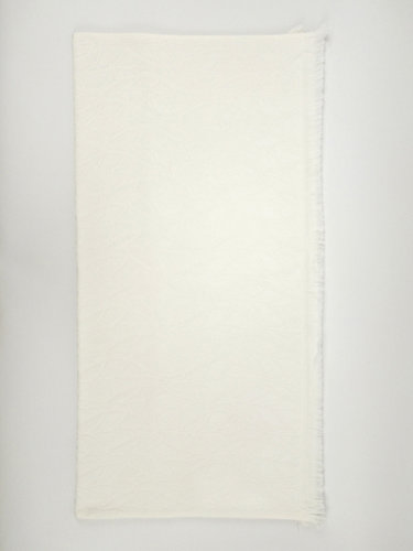 Полотенце для ванной Hobby Home Collection LEAF бамбуково-хлопковая махра white 75х150, фото, фотография